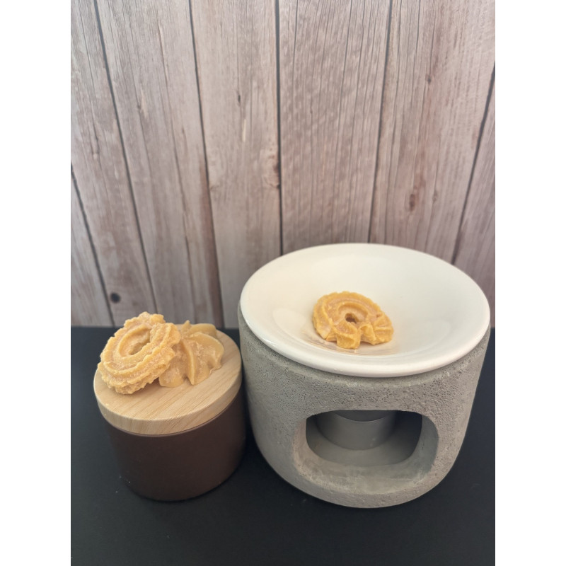 coffret brule parfum + Fondant pain au Chocolat