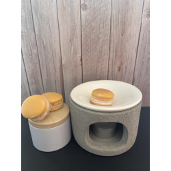 coffret brule parfum + Fondant pain au Chocolat